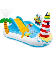 Игровой центр надувной "Fishing fun play center" INTEX 57162NP, 218х188х99 см